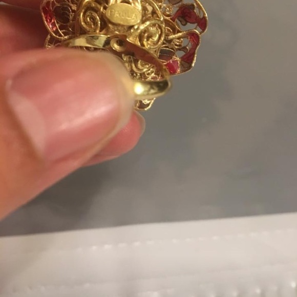 Real 18k gold ring - Picture 3 of 3